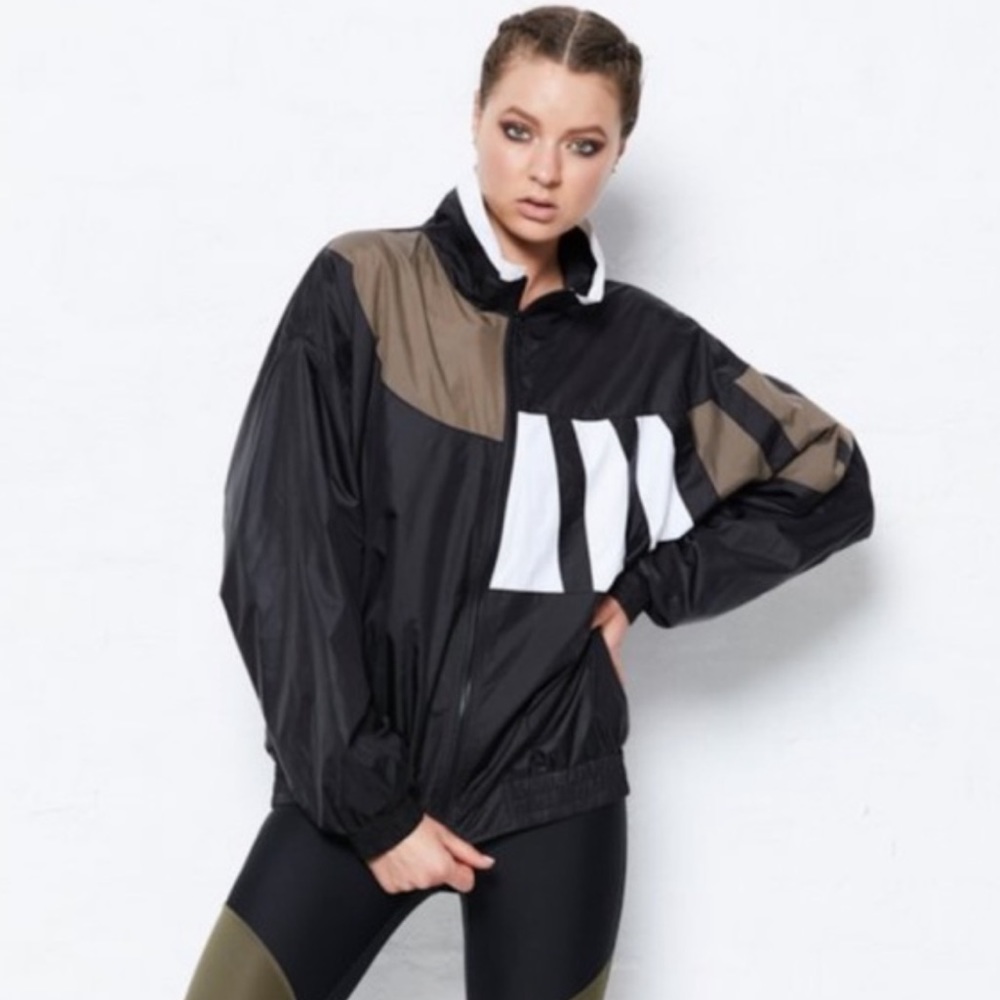 Black and Brown Women's Streetwear Jacket Japan
